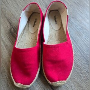 Soludos Bright Red Espadrilles for Women